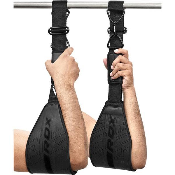 RDX Sports GYM ABS STRAP F6 MATTE BLACK
