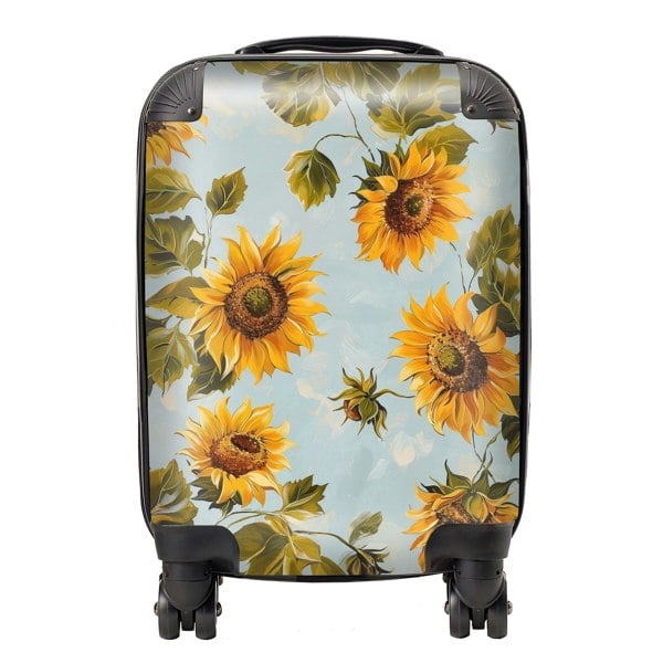 Warren Reed Summer Sunflowers Suitcase