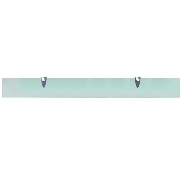 Berkfield Floating Shelf Glass 90x10 cm 8 mm