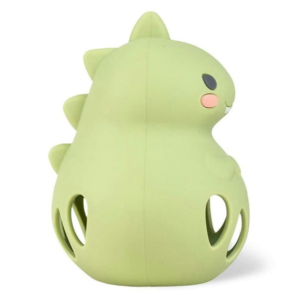 Tiger Tribe Silicone Rattle - Dino