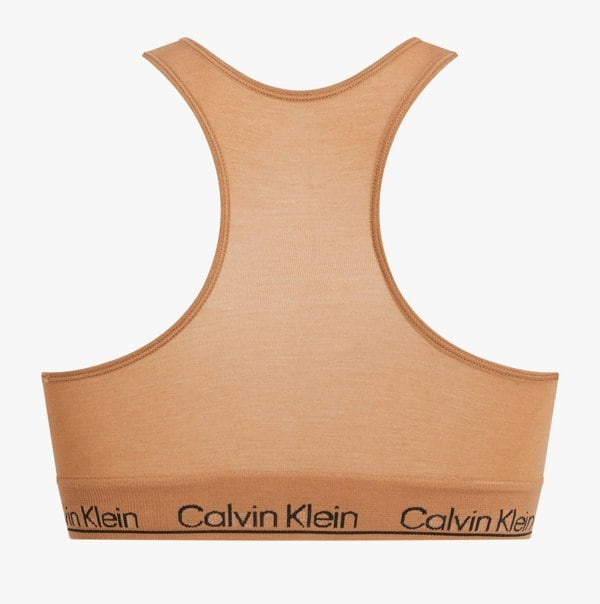 Calvin Klein Womens Bralette Sandalwood