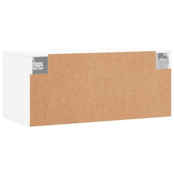 Berkfield Wall Cabinet White 80x36.5x35 cm Engineered Wood