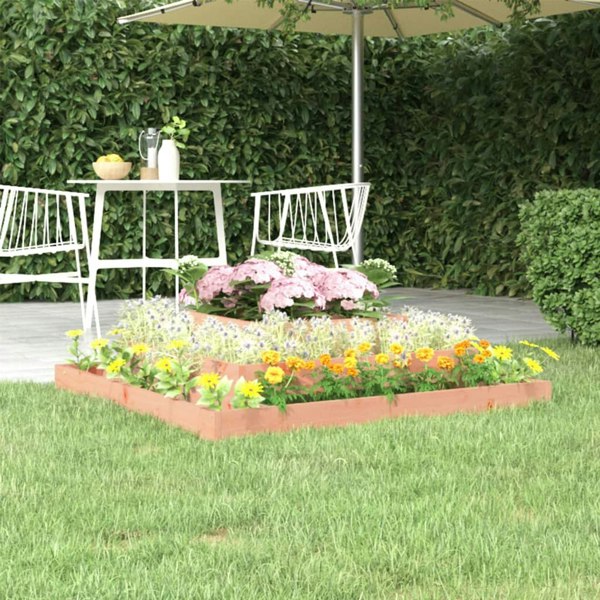 Berkfield Planter 110x110x27 cm Solid Wood Douglas