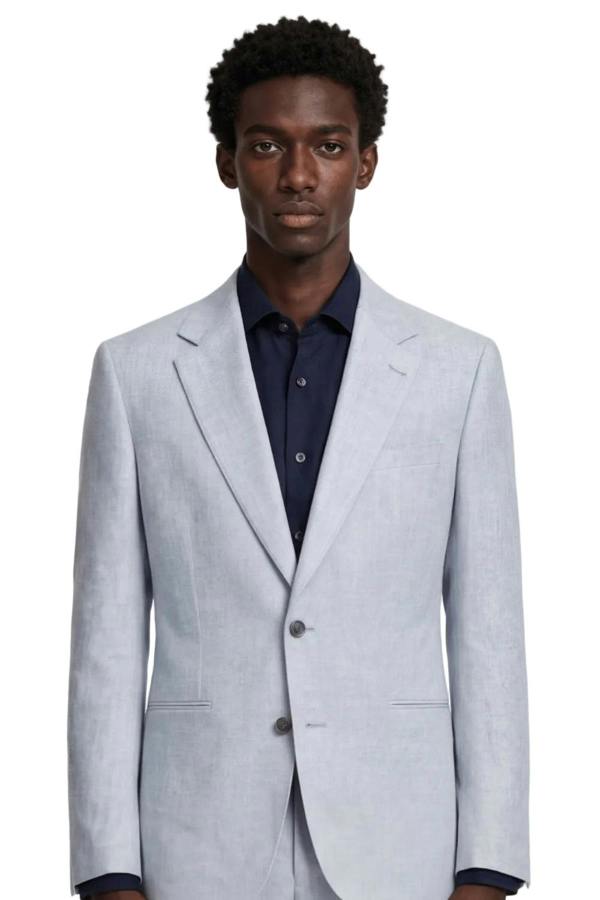 Harry Brown London Giacomo Slim Fit Single Breasted Suit Jacket