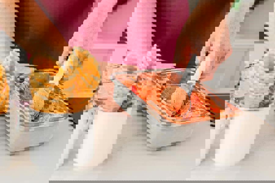 KitchenAid Ice Cream Scoop, Porcelain White, 21cm