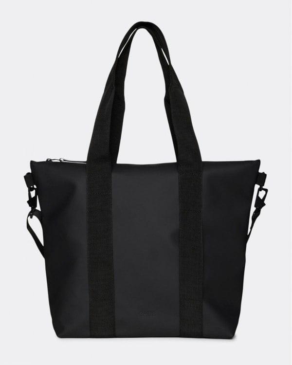 Rains Unisex Tote Bag Mini - 01 Black