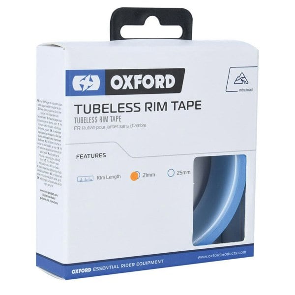 Oxford Tubeless Rim Tape 21mm x 10 Metres 155053941143