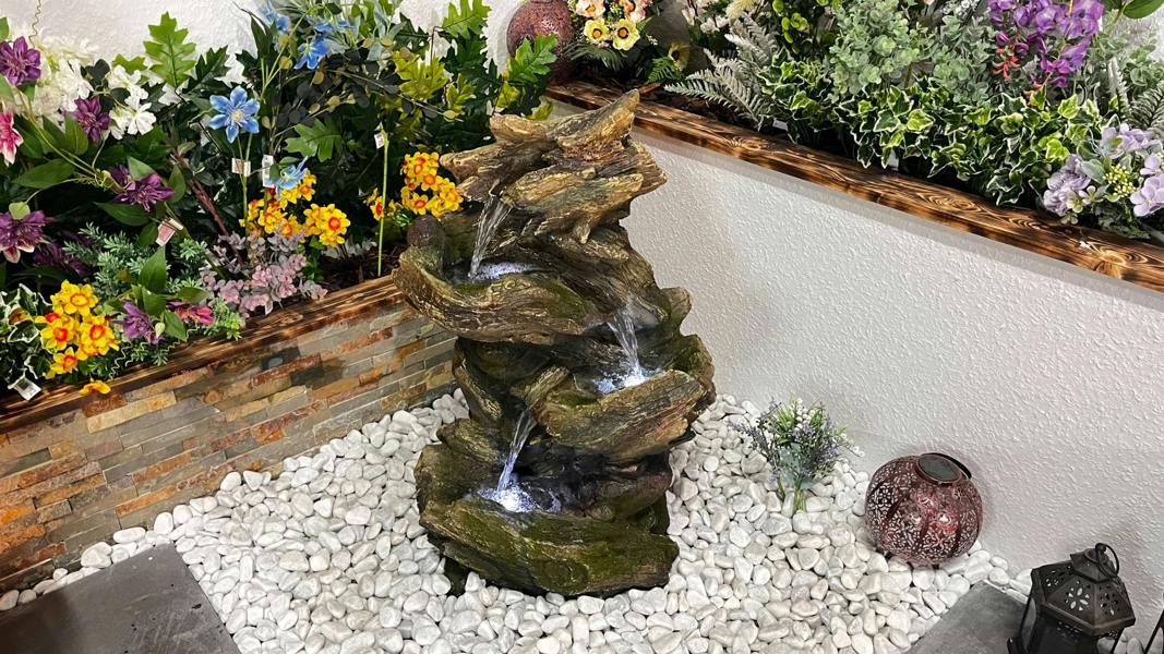 Tranquillity Water Features Driftwood Falls Woodland Water Feature