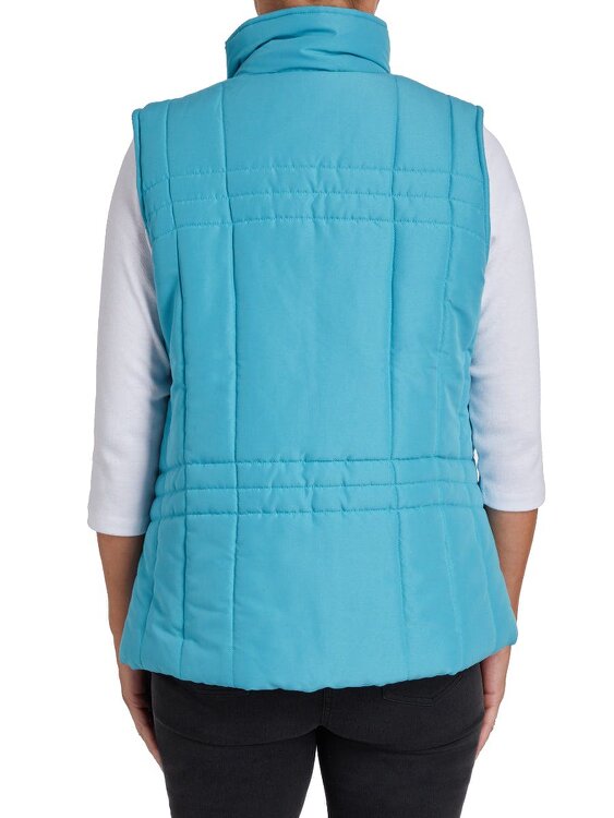 PennyPlain Quilt Gilet - Opal