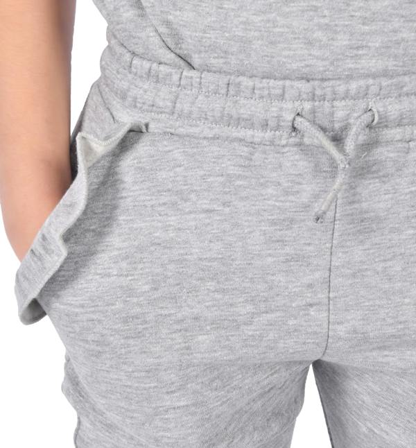 Smart Living Girls Pocket Frill Joggers - Grey