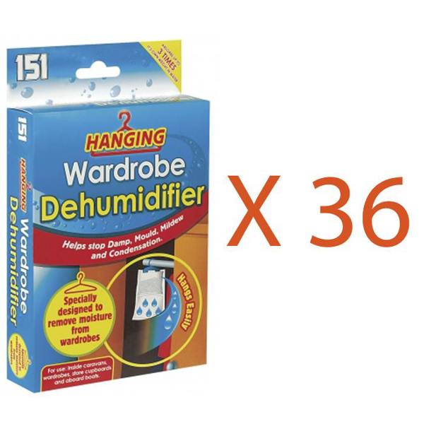 151 36X Hanging Wardrobe Dehumidifier