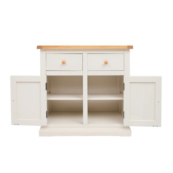 Cabinet Bits Castelli Off White 2 Drawer 2 Door Sideboard Wood Knob