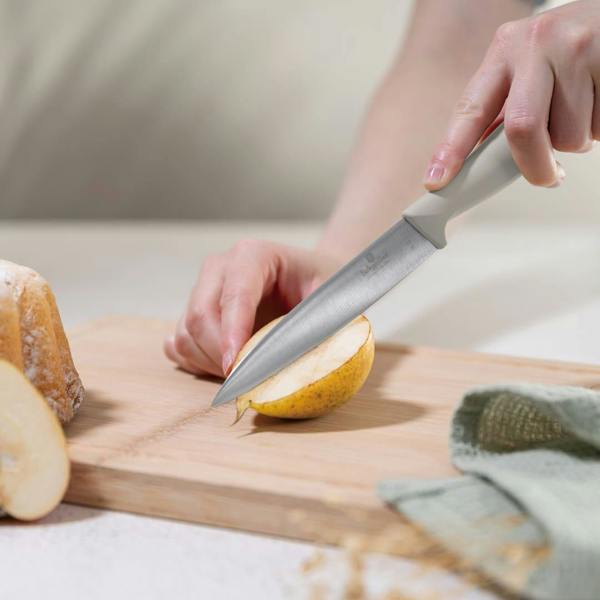 Berlinger Haus 4-Piece Kitchen Knife Set – Matt Cream (BH/2959)