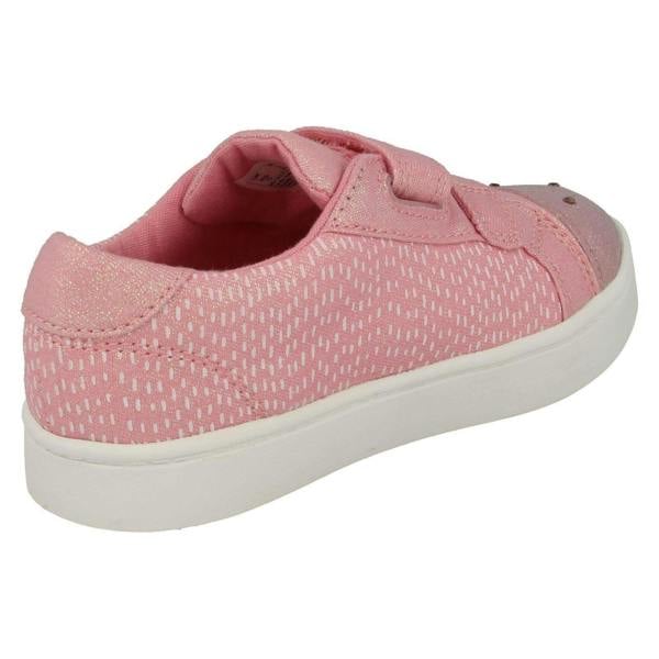 Clarks Girls Clarks Casual Canvas Shoes Pattie Lola