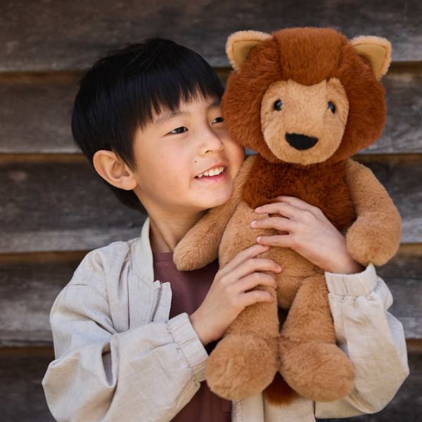 Charlie Bears Leo Lion Oatmeal Brown L