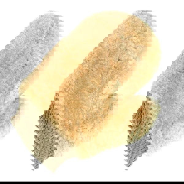 Eastern Counties Leather Sheepskin Polishing Mitten - Beige