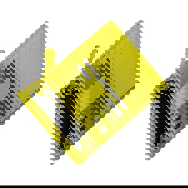 Lime wallet with card slots and a phone pocket on a white background