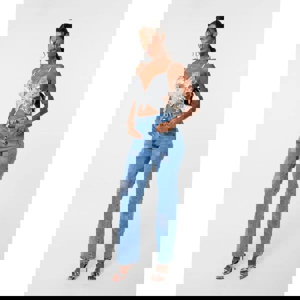 Pink Vanilla Butterfly Sequin Top