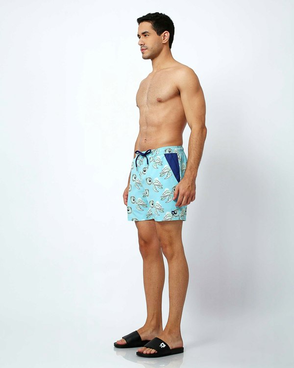 Randy Cow Turtles - Swim Shorts with MK1 Waterproof Pocket