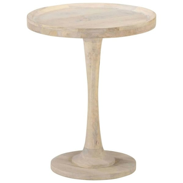 Berkfield Side Table �_�”�_60x75 cm Solid Mango Wood