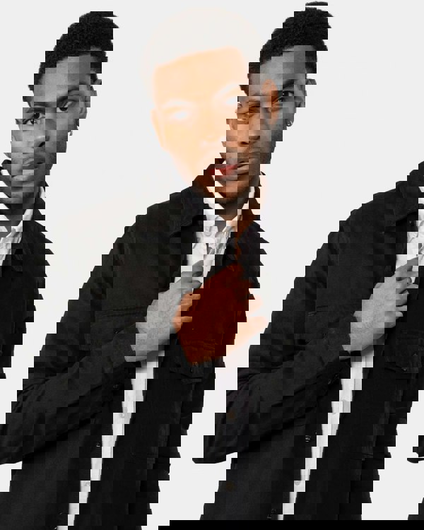 HUGO HUGO Enalu Mens Cotton Gabardine Overshirt