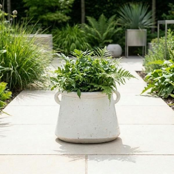 Garden Greatness Decorative Ceramic Planter with Handles