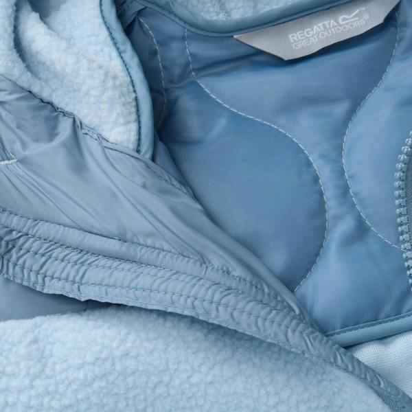 Regatta Childrens/Kids Myla Hybrid Jacket - Dusky Blue/Skyway - 
