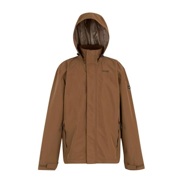 Regatta Mens Matt II Waterproof Jacket - Nut Brown