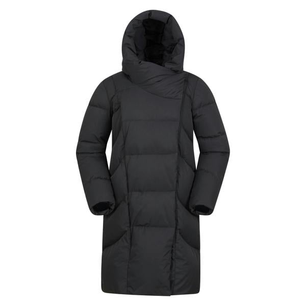 Mountain Warehouse Womens/Ladies Cosy Extreme II Wrap Down Jacket - Black - 