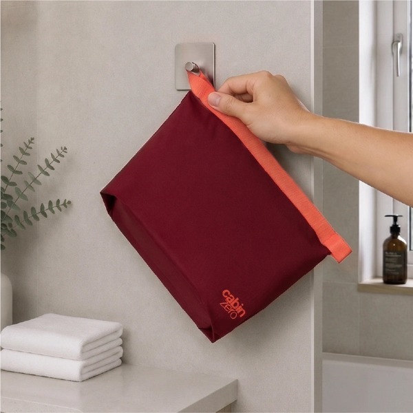 CabinZero Ultralight Wash Pouch 3.5L, Self Standing Design and Water Resistant Coating, Toiletry Bag
