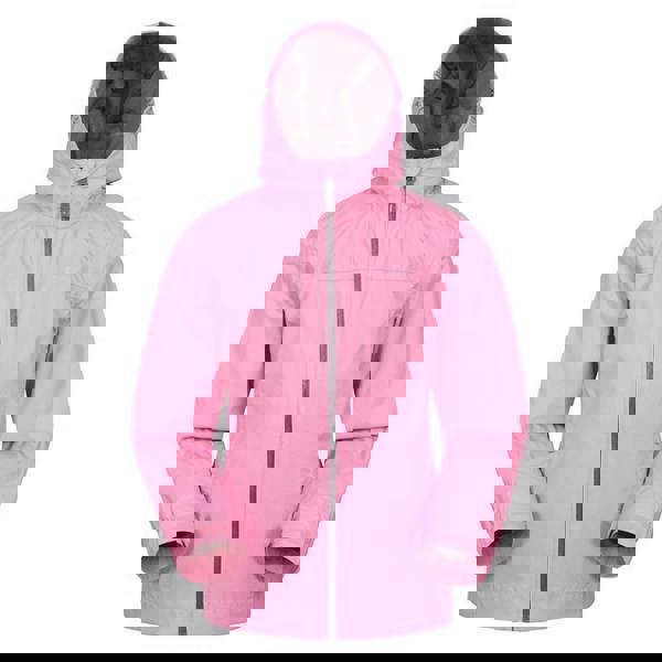 Mountain Warehouse Childrens/Kids Torrent Taped Seam Waterproof Jacket - Pale Pink