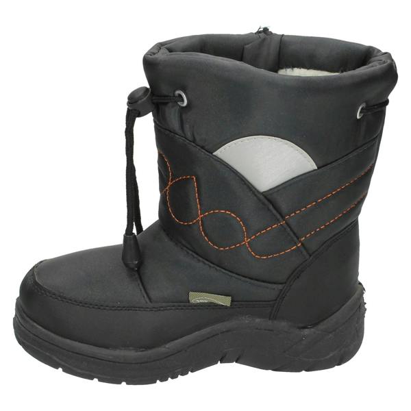 Boys Snow Fun Tie Front Embroidered Design Snow Boots 8.561801A