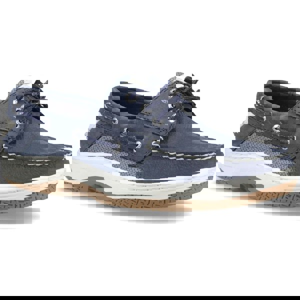 Sperry Billfish 3 Eye Leather Men's Navy Boat Shoes