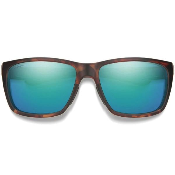 Smith Sunglasses Longfin N9P QG Matte Havana ChromaPop Polarized Blue Mirror