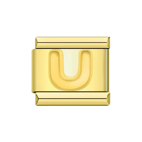 Serafina Classic Letter Charm | Italian Style Bracelet Charm