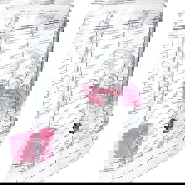 Portable Transparent Hamster Cage Living and Home