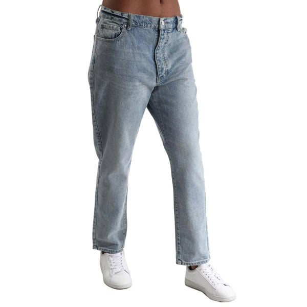 Armani Exchange Womens J51 Washed Carrot Fit Jeans - Indigo