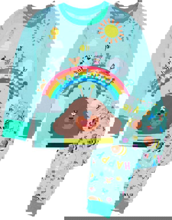 Hey Duggee Girls Green Bee kind Long Sleeve Long Leg Pyjama Set