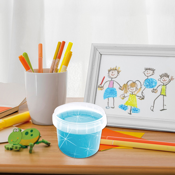 SES Creative Slime - Blue glitter 140 g