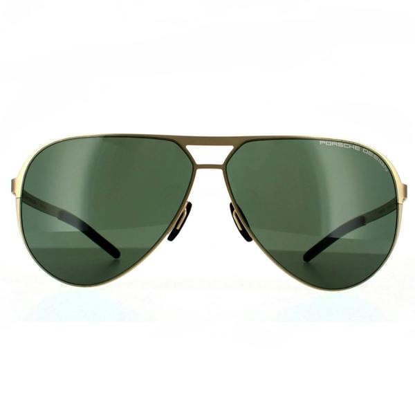 Porsche Design Sunglasses P8670 C Gold Green