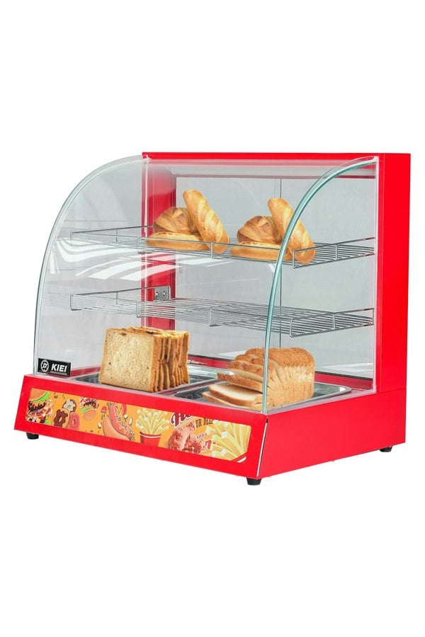 Living and Home Commercial Food Warmer Display Cabinet Counter Catering Hot Foods Pizza Pie Heated Showcase