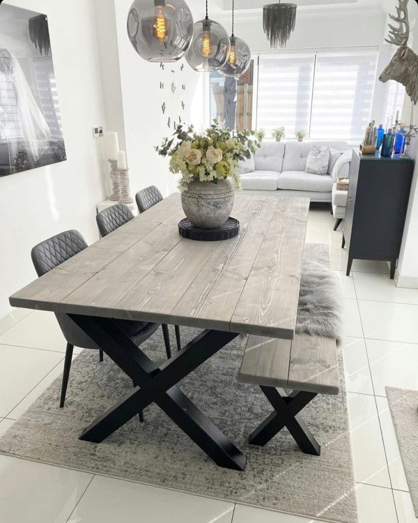 The Bespoke Carpentry Co Reclaimed Dining Table (2")