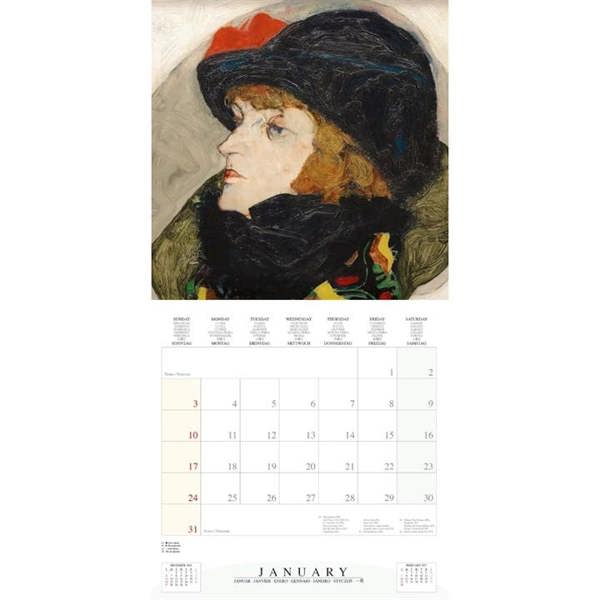 Egon Schiele Calendar 2027, Wall Calendars, Month To View, Art, Gift