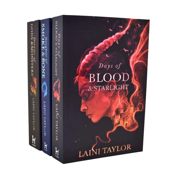 The Daughters of Smoke and Bone Trilogy 3 Collection Book Set by Laini Taylor - NEW COVERS