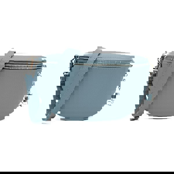 Kitise Italian Real Leather Bum Bag Style Crossbody Bag