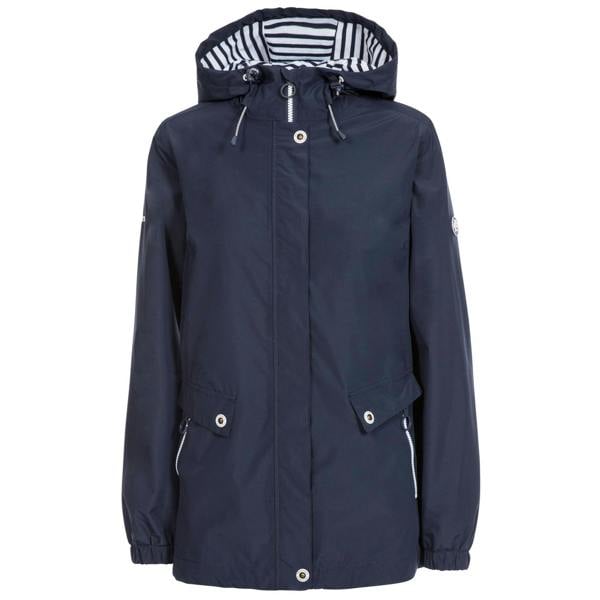 Trespass Womens/Ladies Flourish Waterproof Jacket - Navy