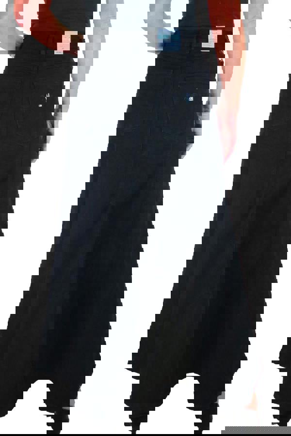 Paulo Due Women's Flared Denim Maxi Skirt