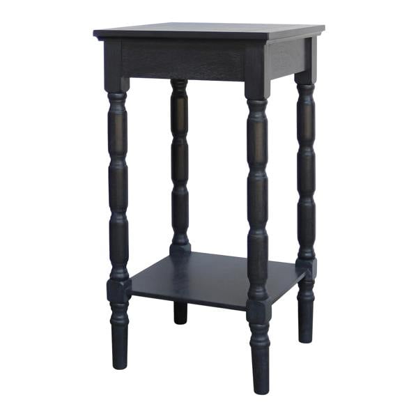 Hill Interiors Contour Collection Side Table - Black - 