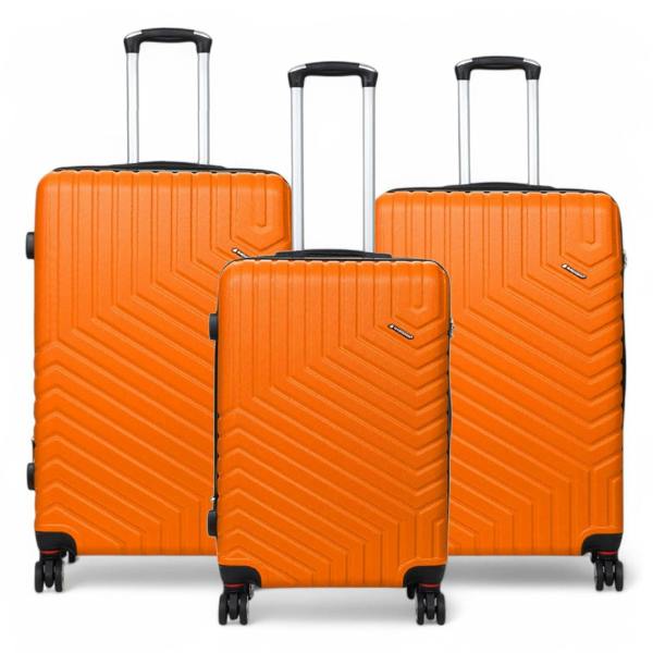Snowball Expandable Hard Shell 8 Wheels Luggage Travel Cabin Bags Suitcase Set