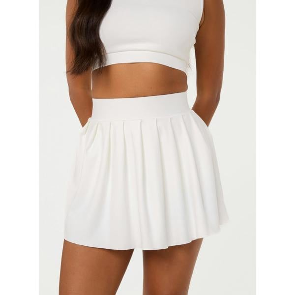 Pink Vanilla Pleat Active Skirt